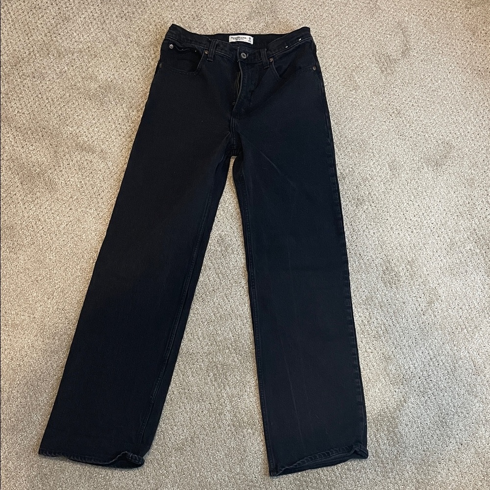 Abercrombie & Fitch Black High Rise Jeans